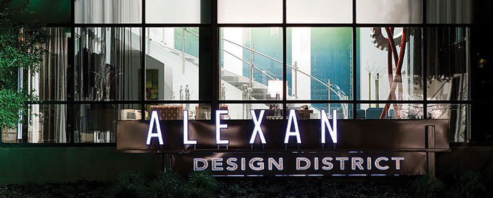 Alexan Design District — signage by Fource