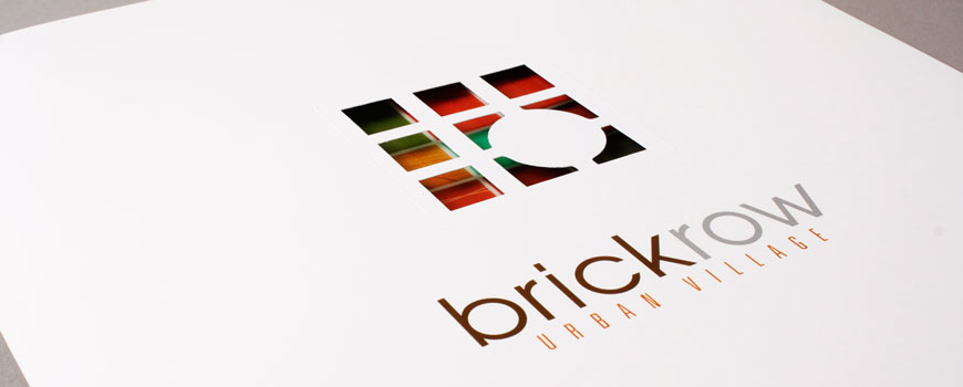 Brickrow Urban Village — signage by Fource