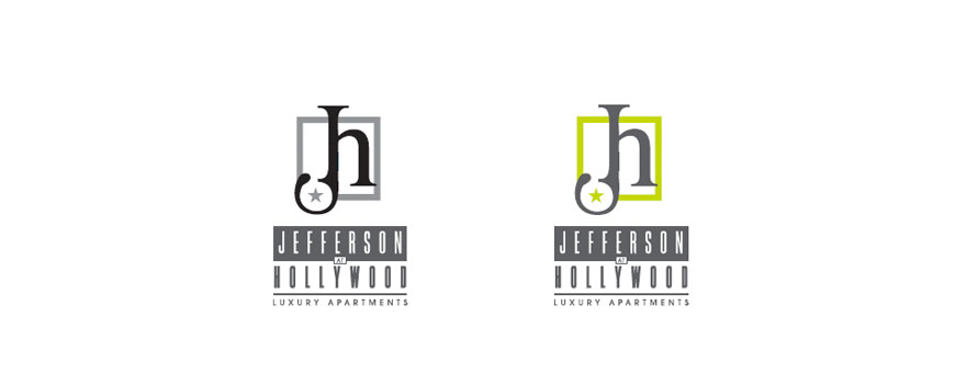 Jefferson at Hollywood — signage by Fource